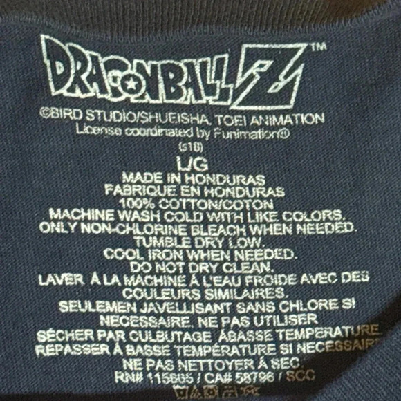 Dragon Ball Z GT Anime Goku Frieza vegeta Piccolo DBZ Japanese T-Shirt - Picture 3 of 3